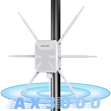 AX3000 WiFi Extender Outdoor WiFi 6 Booster Router for Starlink/Camera/Yard/RV picture