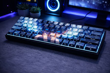 Gojo Satoru Keycaps Set 74 – Jujutsu Kaisen Anime Keyboard Caps – Custom PBT RGB picture
