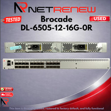 Brocade DL-6505-12-16G-0R 12 Ports Active  Switch picture
