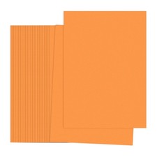 Orange Red Color Copy Paper 50 Sheets 11.7x8.3
