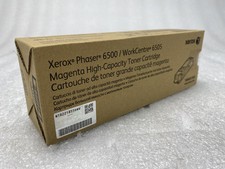 Genuine Xerox 106R01595 Magenta High Capacity Toner Cartridge - New, Sealed picture