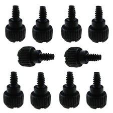 10pcs 6-32 x6mm Metal Steel Thumb Screws for Desktop Computer Case Chassis Cover picture