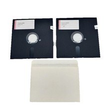 Vintage Trident TVGA-286 & TVGQ-268C Utility Diskette Lot Of 2 Disks picture
