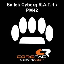 Corepad Skatez Saitek Cyborg R.A.T. 1 PM42 Replacement Mouse Feet Hyperglides Teflon picture