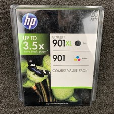 NEW HP 901XL/901 Black/Tri-Color Combo Pack Ink Cartridges *EXP 2012 picture