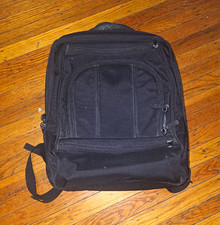 Brenthaven Black Nylon Laptop Backpack, Padded, Fits 15 in Laptop picture