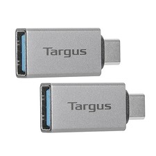 TARGUS® USB-C TO USB-A ADAPTERS, SILVER, PACK OF 2 ADAPTERS, ACA979GL - SILVER picture