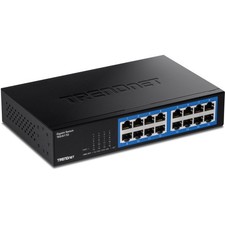 TRENDnet 16-Port Gigabit Desktop Switch, TEG-S17D, 16 x Gigabit RJ-45 Ports, 32G picture