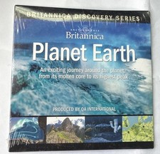 Planet Earth Britannica Discovery Series CD-ROM Windows / Mac NEW SEALED picture