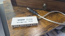 Rockband USB 2.0 4-Port Hub White Portable VP-H209B picture