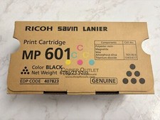 New OEM Ricoh MP 501SPF,601SPF,SP 5300DN,5310DN MP 601 K Print Cartridge 407823 picture