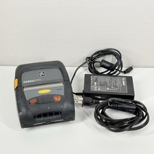 Zebra ZQ510 Mobile Label Printer Bluetooth WiFi With Battery AC Adapter Read picture