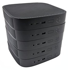 Lot of 5 HP t530 Thin Client AMD GX-215JJ 1.50GHz 4GB RAM 8GB M.2 - No OS/No ACs picture