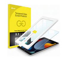 JE TECH ONE TOUCH SCREEN PROTECTOR FOR iPAD 10.2 INCH 7TH,8TH,9TH GENERATION picture