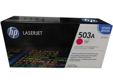 HP Q7583A (503A) Hewlett Packard Magenta Toner Cartridge Genuine OEM Original picture