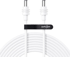 Starlink Mini White Power Cable 32FT/10M, 18AWG DC5521 Replacement picture