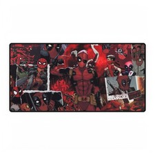 Marvel Comics Deadpool Collage Movie Logo Mouse Pad Desk Mats picture