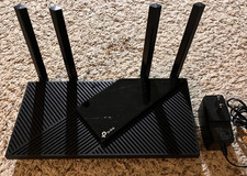 TP-Link Archer AX55 AX3000 Wireless Wi-Fi 6 Gigabit Router W/Power Cord picture