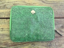 Kate Spade Green Vinyl Padded Tablet Case picture