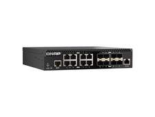 QNAP QSW-M3216R-8S8T-US Half Rackmount 16-Port 10GbE Layer 2 Web Managed Switch picture