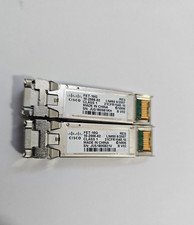 Cisco FET-10G (Lot of 2 - Pair) 10GB BASE-SR 850nm MMF LC SFP+ Transceivers picture