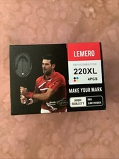 Lemero 220XL High Quality Ink Cartridge Black and Tricolor 4 Pack picture