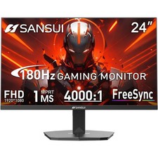 24 Inch 180Hz Gaming Monitor FHD 1080P 1ms MPRT FreeSync Computer Display picture