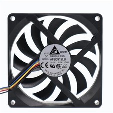 1pc   AFB0912LB PWM  fan 12V 0.12A  dual ball 4wire 90*90*15mm  Fast Shipping picture