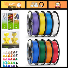 Pre-Dried PLA Filament Bundle, 8 x 250g for 3D Printing, High-Quality Material picture