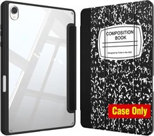 Clear Composition Book Design Case for 2025 Samsung Galaxy Tab S11 11 Inch picture