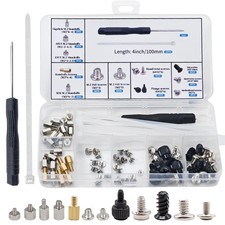 M.2 Screws, Motherboard Screw for Asus M2 (2mm major diameter), Black picture