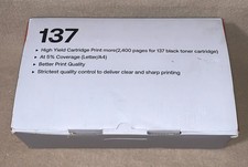 2PK  137 Toner Replacement for Canon 137 MF232W MF242DW MF216n MF236n D570 picture