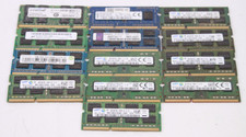 Lot of 13 Mixed Brand & Speed 4gb Laptop So-Dimm Memory DDR2 DDR3 picture