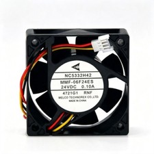 For Melco MMF-06F24ES-RNF DC 24V 0.10A 60*60*25MM Inverter Cooling Fan picture