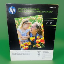 HP Q8723A  Everyday Semi-Gloss  Photo Paper, 8.5x11, 50 Sheets SEALED NEW picture