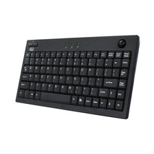 Adesso Akb-310Ub 89Key Mini Trackball Keyboard Usb Built-In Optical picture