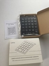 Bluetooth Number Pad LEKVEY Wireless 28 Keys Scissors Switch Slim Ergonomic picture