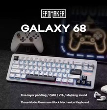 EPOMAKER Galaxy68 Wireless Mechanical Keyboard Kit Three Mode Gasket Wireless picture
