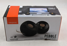 Creative Pebble Modern 2.0 USB Desktop Speakers - Black, Model# MF1680 Free S/H picture