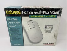 Digital Research Internet Mouse 3-Button Serial and PS/2 Windows Vtg NEW Sealed picture