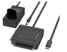New - WAVLINK USB-C HDD Docking Station, Aluminum Dual-Bay SATA Adapter 5Gbps picture