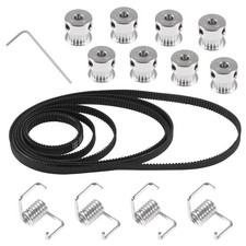 21 PCS GT2 Timing Belt Pulley Kit 20 Teeth 6mm Bore for 3D Printer Reprap picture