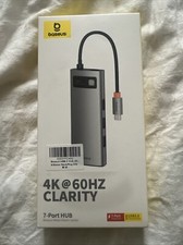 BASEUS PortalJoy Series  7-Port Teiple- Display HUB 4K, Triple Display USB3.0 picture