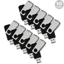 Wholesale 10/ 20/ 50/100pcs 128MB Metal Swivel USB 2.0 Flash Drives Memory Stick picture