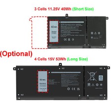 ✅H5CKD / JK6Y6 Battery For Dell Inspiron 5301 5401 5408 5508 Latitude 3410 3510 picture
