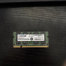 Crucial 2GB 200-PIN DDR2 SODIMM 256Mx6 (CT25664AC667.M16FH) picture