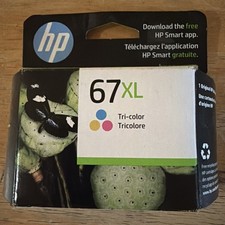 Genuine -OEM HP 67XL High Yield Tri-Color Original Ink Cartridge - 3YM58AN picture