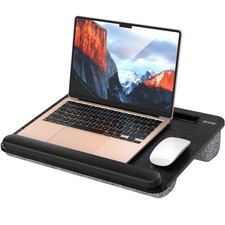 Portable Laptop Stand with Pillow Cushion, Fits Up to 14