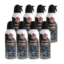 Falcon Dust-Off Electronics Compressed Gas Duster, 10 oz (Pack of 4, 8, 12) picture