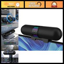 Upgraded Bluetooth 5.3 Gaming Soundbar, RGB Lights, Auto L/R Swap, PC/Desktop Sp picture